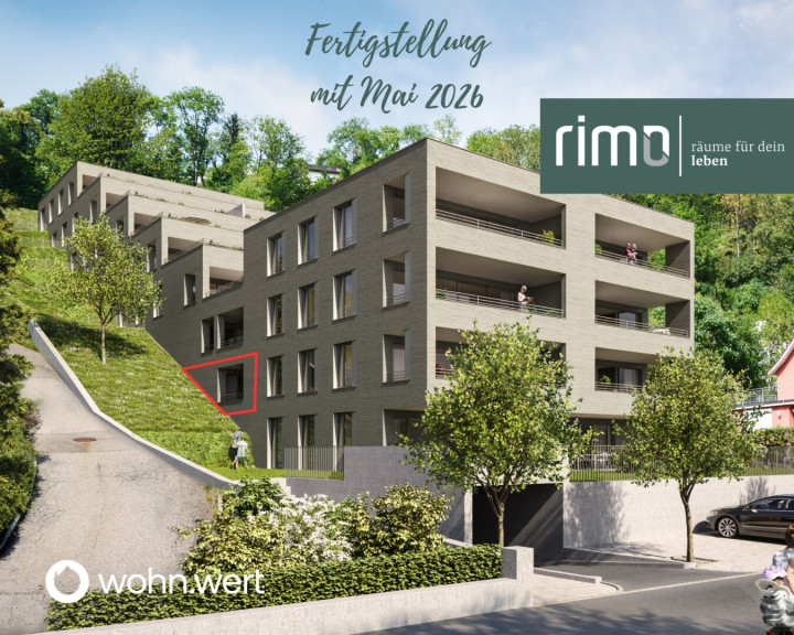 Wohnung - 6800, Feldkirch - Wohnanlage "Hillside" - kleine aber feine 2-Zimmerwohnung - Top 04
