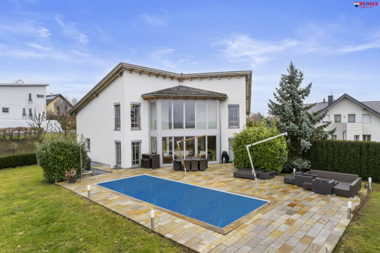 Haus - 4531, Kematen an der Krems - ***Panoramawohnen*** Exklusives Einfamilienhaus in idyllischer Grünlage