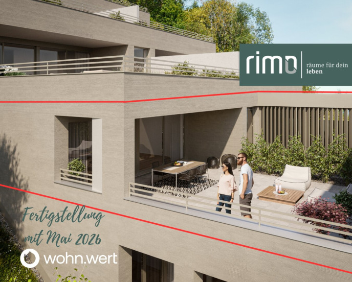 Wohnung - 6800, Feldkirch - Wohnanlage "Hillside" - Traumhafte 4-Zimmerwohnung mit riesiger Terrasse - Top 12