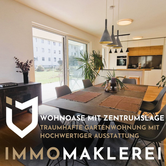 Wohnung - 4501, Neuhofen an der Krems - + WOHNOASE MIT ZENTRUMSLAGE +
TRAUMHAFTE GARTENWOHNUNG MIT HOCHWERTIGER AUSSTATTUNG