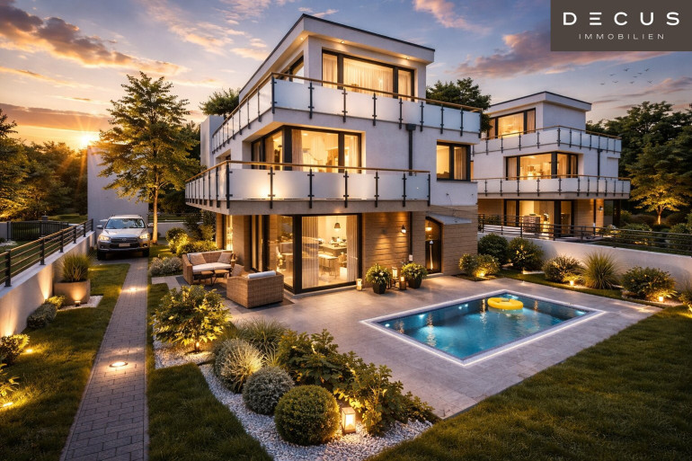 Haus - 1230, Wien - | Traumhaftes Haus an der Wiener Stadtgrenze | AUBACHHAUS | SCHLÜSSELFERTIG | 4 ZIMMER + STUDIO | 2 BALKONE | 2 TERRASSEN | GARTEN | 2 STELLPLÄTZE |