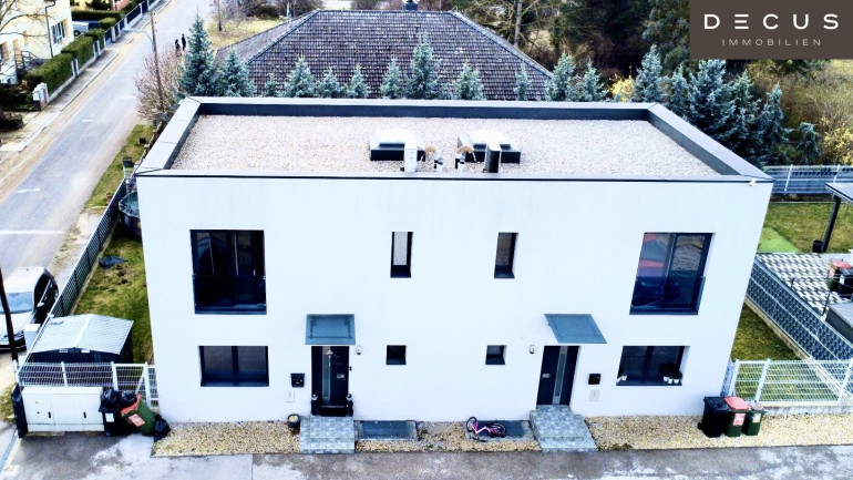 Haus - 2231, Strasshof an der Nordbahn - | Modernes Doppelhaus mit Garten und Terrasse | Ihr neues Zuhause in Strasshof an der Nordbahn | Großer Wohnkeller | Sonniger Eigengarten