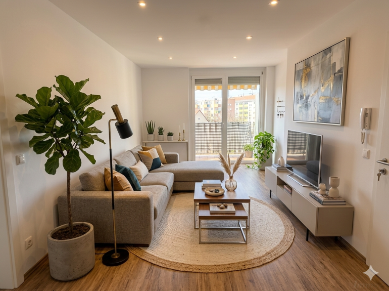 Wohnung - 8041, Graz - ** Stilvolle Wohnung nach Generalsanierung mit DAN-Küche & West-Balkon ** 9 Radminuten zur Neuen Technik **