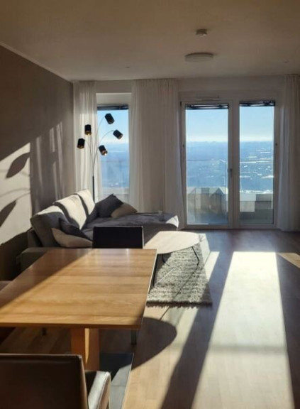 Wohnung - 1030, Wien,Landstraße - Möbliertes Apartment im ONE TOWER mit WEITBLICK + Pool und vielen Extras im Haus!