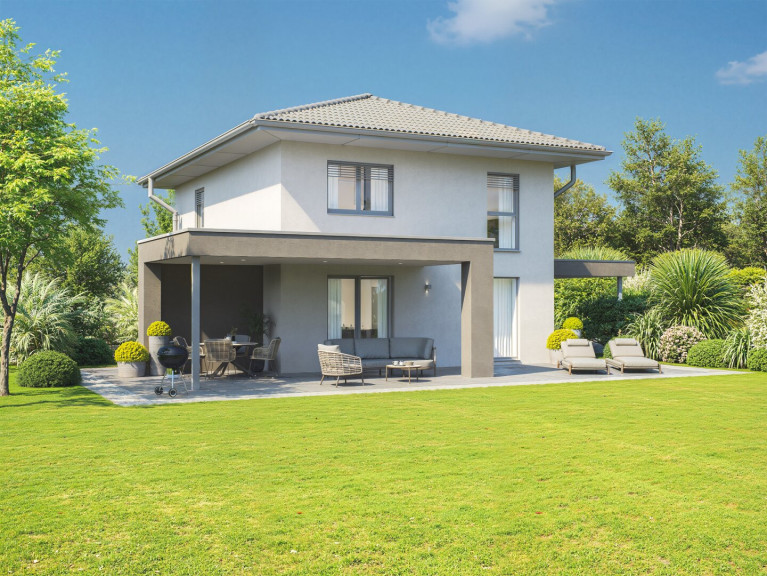 Haus - 9131, Grafenstein - Familienfreundliches Einfamilienhaus mit sonnigem Südgrundstück in Grafenstein I LIVIN EFH 129