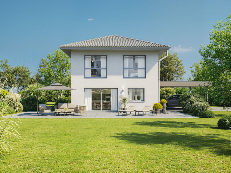 Haus - 9131, Grafenstein - Modernes Einfamilienhaus mit Wohlfühlcharakter in Grafenstein I LIVIN EFH 121