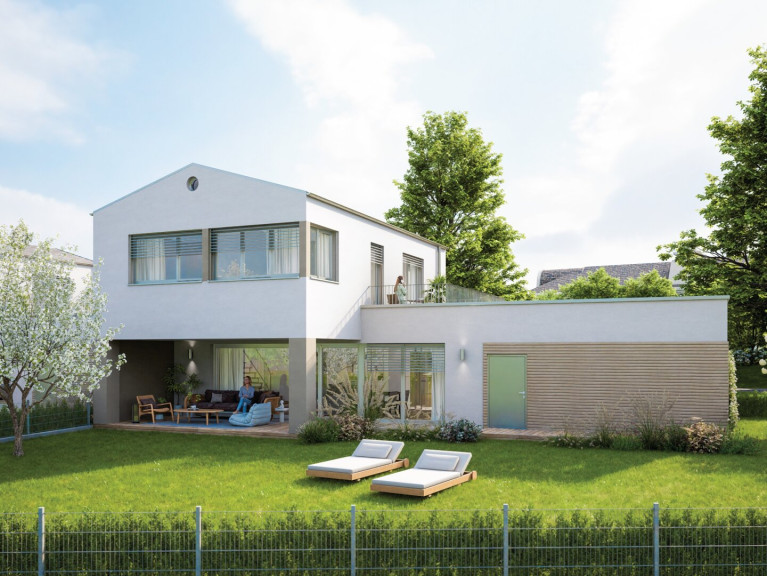 Haus - 9131, Grafenstein - Kaiserallee Grafenstein - Einfamilienhaus schlüsselfertig inkl. Carport (gekoppelt)