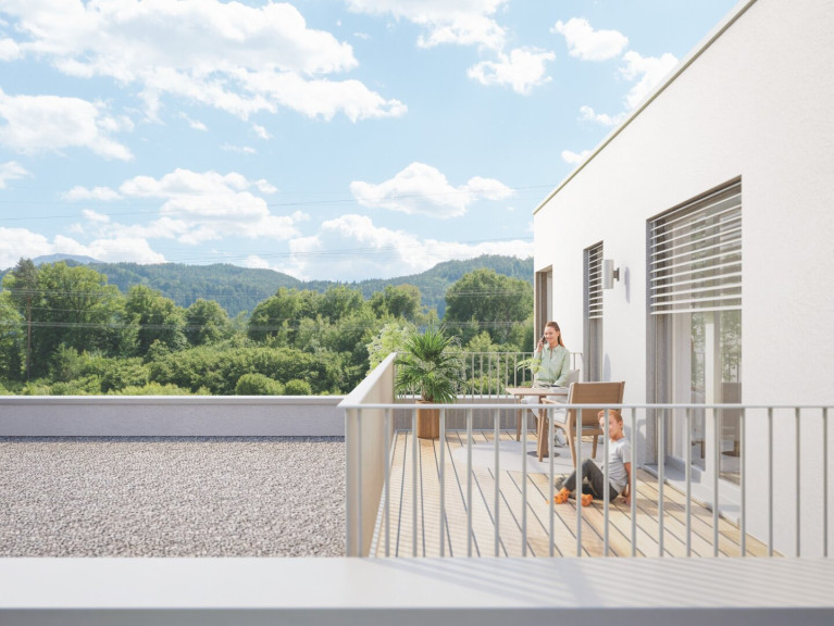 Haus - 9131, Grafenstein - Kaiserallee Grafenstein - Einfamilienhaus belagsfertig (gekoppelt)