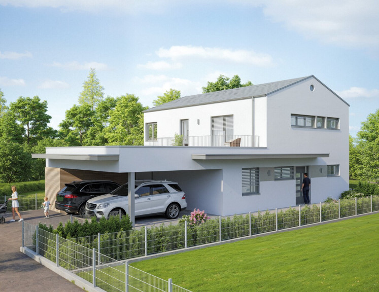 Haus - 9131, Grafenstein - Kaiserallee Grafenstein - Einfamilienhaus I-III schlüsselfertig & unterkellert (freistehend)