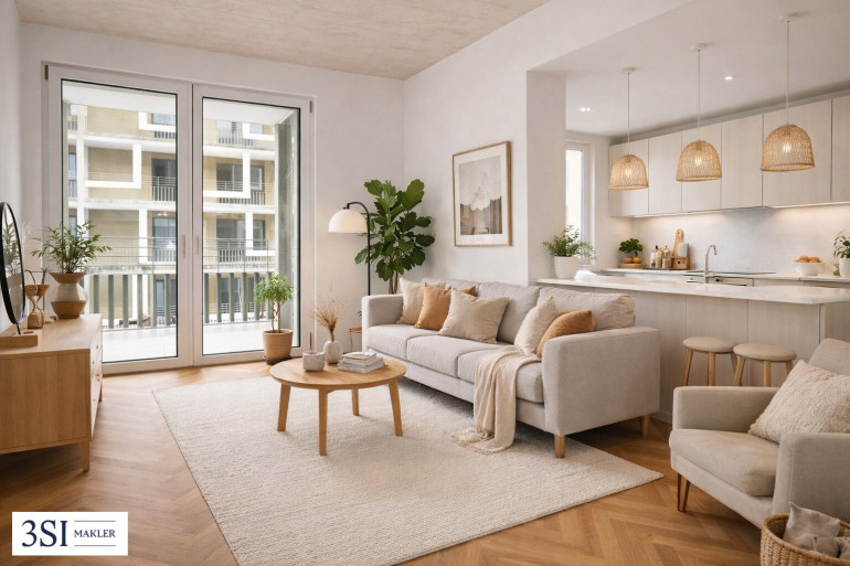Wohnung - 1020, Wien - Smart & gemütlich: 2 Zimmer Wohnung mit Balkon