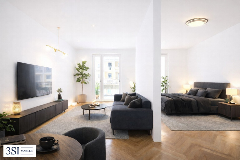 Wohnung - 1020, Wien - Wohnen im Grünen: Wohnung beim Augarten mit Balkon