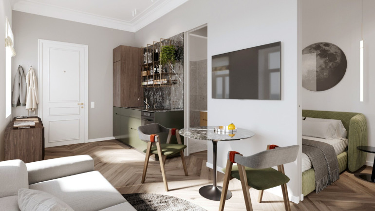 Wohnung - 1030, Wien - Stilvolle Altbau-Eleganz trifft modernen Wohnkomfort