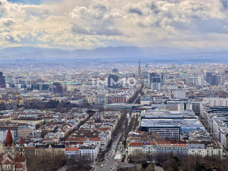 Wohnung - 1220, Wien - Zwischen Stephansdom und Kahlenberg: 47. Etage - DC2 Tower
