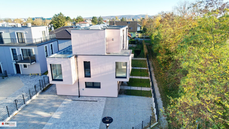 Haus - 2100, Korneuburg - Neubau-Reihenhaus | 116,19 m² Wohnfläche | Terrasse, Balkon & Dachterrasse | € 499.000