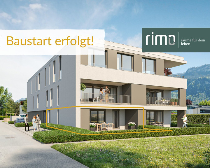 Wohnung - 6844, Altach - 3-Zimmer-Gartenwohnung - Top 01