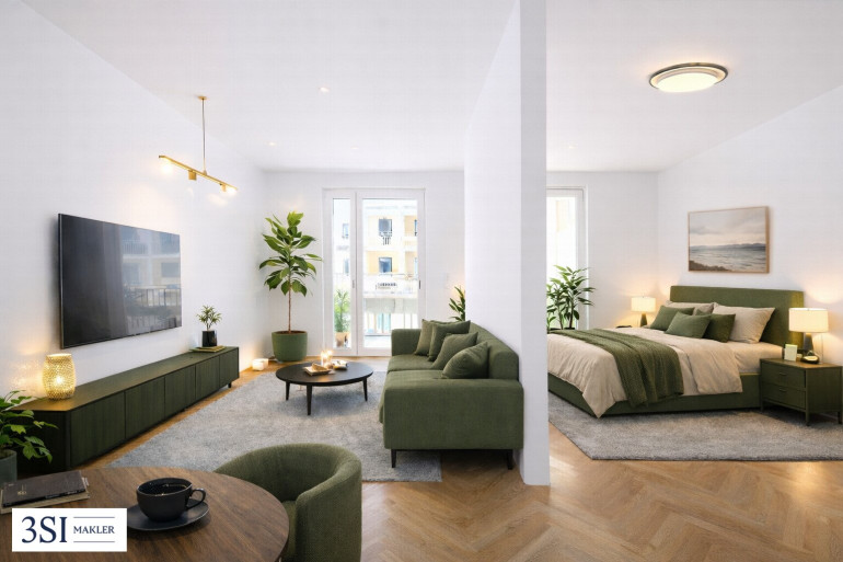 Wohnung - 1020, Wien - Ruhig & sonnig - genießen Sie Ihr Apartment mit Balkon mitten in der Stadt