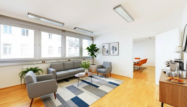Büro / Praxis - 1060, Wien - Repräsentatives Büro in TOP-Lage Nähe Mariahilfer Straße | 159-300 m² | 4-8 Büroräume | TG-Stellplätze
