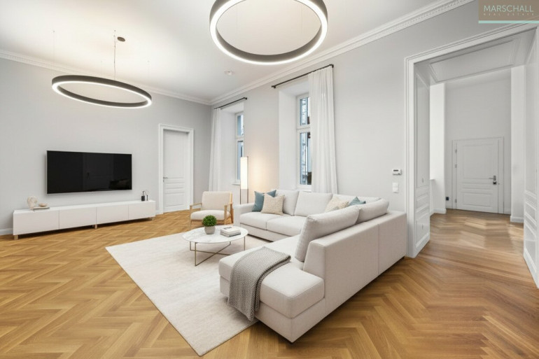 Wohnung - 1090, Wien - Elegante Altbauwohnung in revitalisiertem Palais in Zentrumsnähe