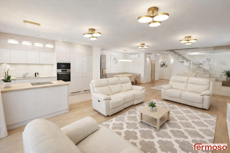 Wohnung - 1190, Wien - Exklusives zweigeschossiges Dachgeschoss-Penthouse mit Panoramaverglasung und großzügigen Terrassen in 1190 Wien – Döbling