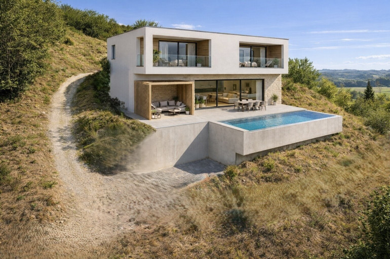 Grundstück - 9161, Maria Rain - Die Idee ist schon da – verwirklichen Sie Ihr Traumhaus in Panorama-Lage von Toppelsdorf