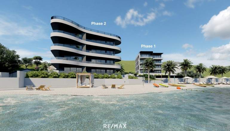 Wohnung - 21220, Trogir / Seget - Traumhafte Ferienwohnung direkt am Meer bei Trogir / Kroatien: Erstbezug mit Pool und 75 m² Terrasse!