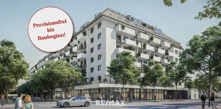 Wohnung - 1200, Wien,Brigittenau - PROVISIONSFREI - Modernes wohnen am Donauufer mit Donaublick!