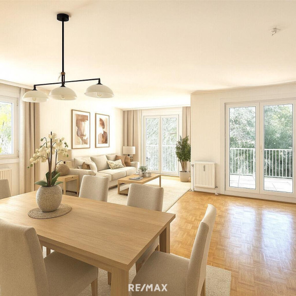 Wohnung - 1190, Wien - Exklusive 4-Zimmer-Wohnung mit großzügiger Freifläche ins Grüne in Bestlage Neustift am Walde