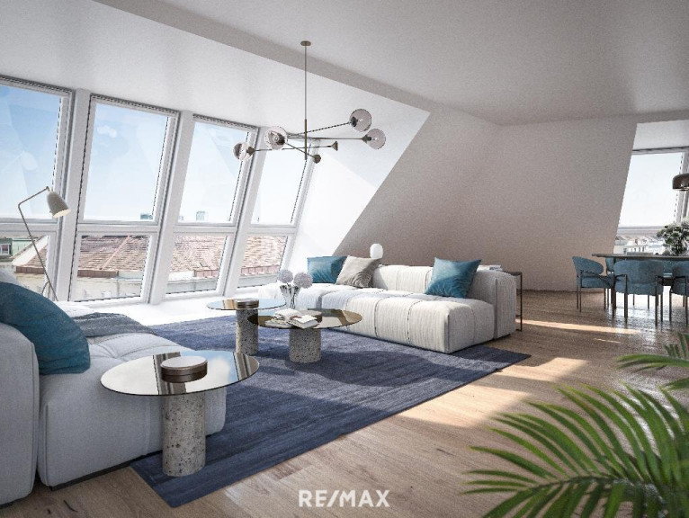 Wohnung - 1030, Wien,Landstraße - 4 ZIMMER-Familientraum / Dachgeschoß-Wohnung mit Terrasse!