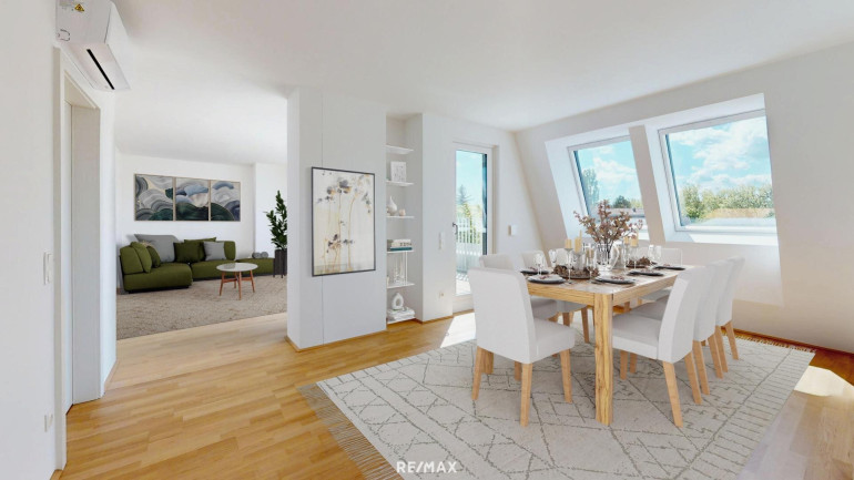 Wohnung - 1130, Wien,Hietzing - 119 m² DACHGESCHOSSWOHNUNG | FERNBLICK