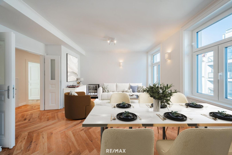 Wohnung - 1050, Wien,Margareten - Heller 3-Zimmer Erstbezug mit Loggia in den ruhigen Innenhof