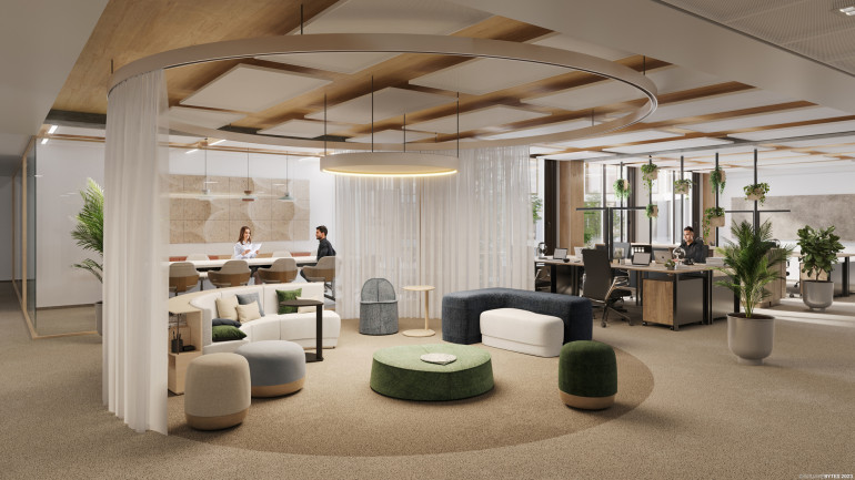 Büro / Praxis - 1020, Wien - LeopoldQuartier Office | Modernes Büro in Holzhybridbauweise | Nahe Donaukanal