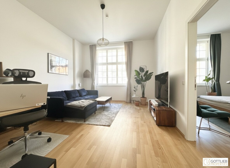 Wohnung - 1050, Wien - Bestlage Margareten! Bis Juni 2027 befristet vermietete 3-Zimmer-Altbau-Wohnung in Ruhelage