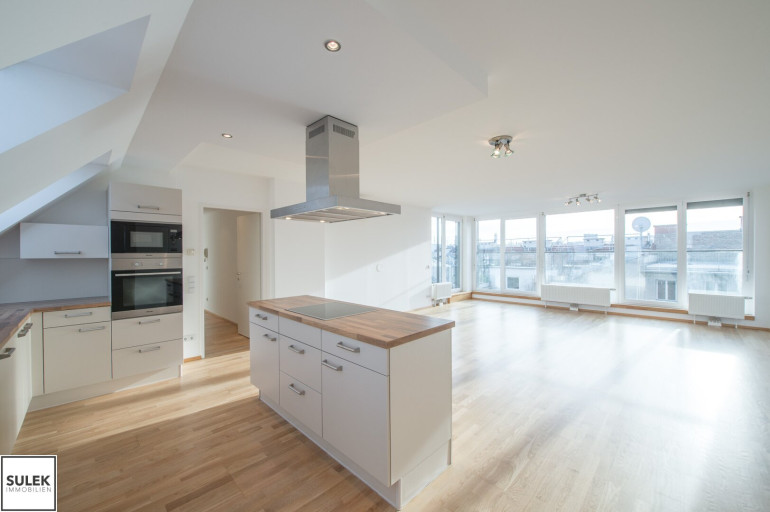 Wohnung - 1050, Wien - Großzügige DG-Maisonette-Wohnung mit Terrassen inkl. Rundum-Wienblick