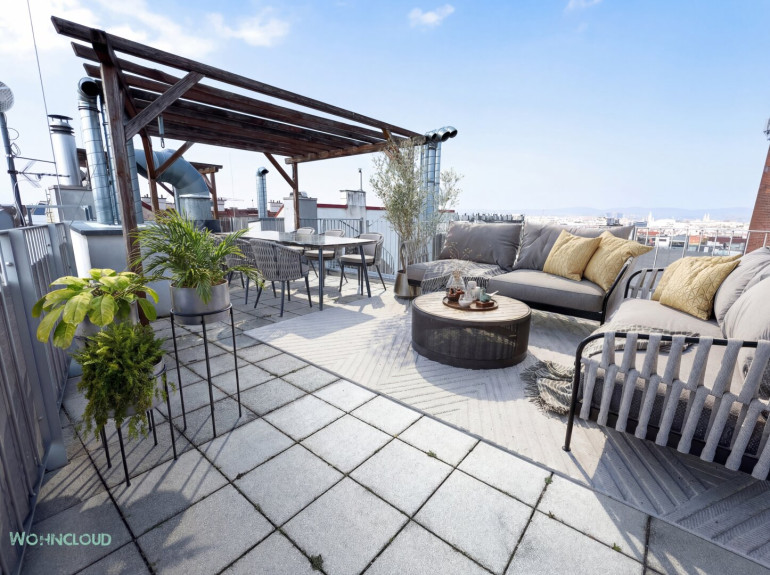 Wohnung - 1040, Wien - ZUHAUSE ZWISCHEN HORIZONT UND HIMMEL