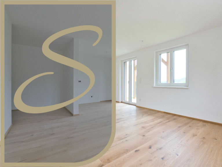 Wohnung - 4881, Straß im Attergau - 2-Zimmer-Wohnung mit Blick ins Grüne!!