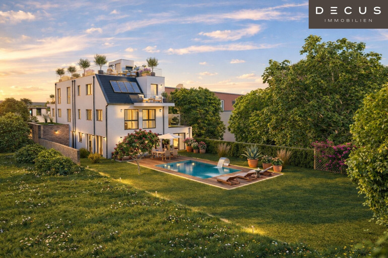 Grundstück - 1220, Wien - Exklusives Wohnen nahe Alte Donau | Bewilligtes Doppelhaus-Projekt | Sofort starten | Unbefristeter Pachtgrund