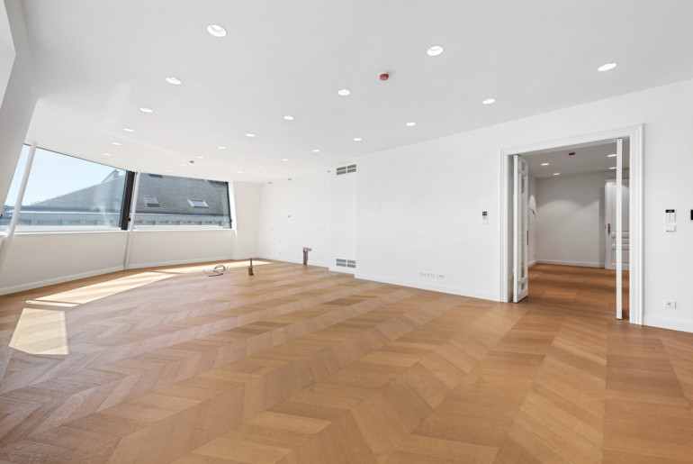 Wohnung - 1010, Wien - Repräsentative Penthouse Wohnung ohne Schrägen, Wintergarten, Weinkeller, Garage - und nach Wunsch privat concierge Service.