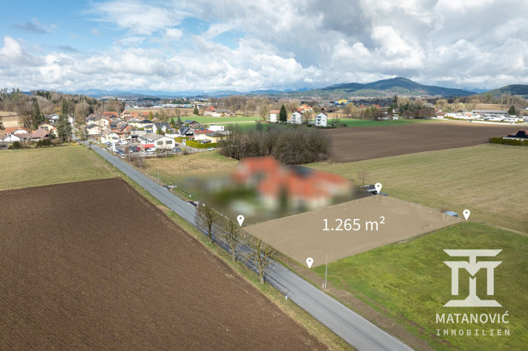 Grundstück - 9020, Klagenfurt,15.Bez.:Hörtendorf - Traumhaftes Grundstück am Stadtrand von Klagenfurt – Ihre Chance für ein neues Zuhause oder ein attraktives Investment.