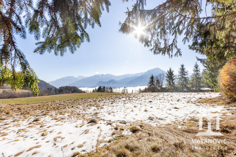 Grundstück - 9161, Göltschach - Baugrundstück in sonniger Ruhelage mit Blick auf die Karawanken – ideal zum Ankommen und Wohlfühlen.
