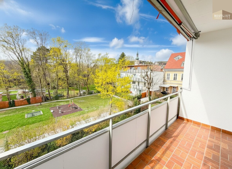 Wohnung - 2500, Baden - Zentrale Lage in Baden: 3-Zimmer-Wohnung mit sonniger Loggia