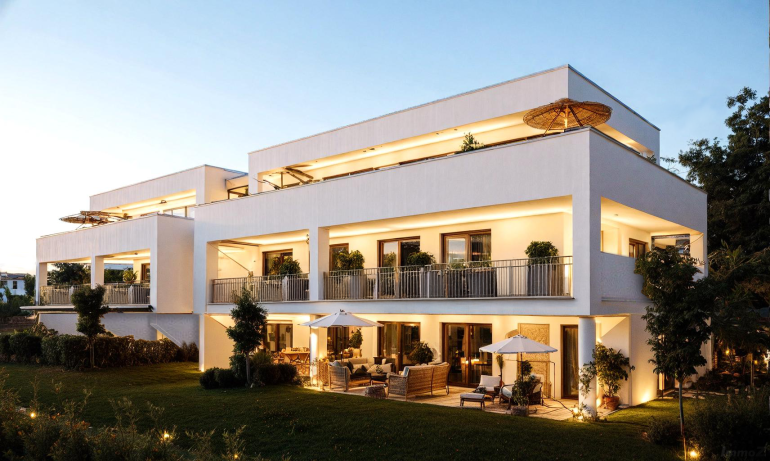 Wohnung - 8055, Graz,17.Bez.:Puntigam - Provisionsfreie Gartenwohnung, 4 Zimmer, 48m² Terrasse, Klimatisierung und Raumbelüftung, Luftwärmepumpe, E-Parkplätze, Ruhelage in Graz