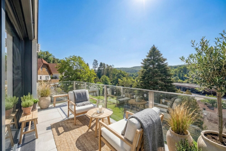 Wohnung - 3001, Mauerbach - Premium-Dachgeschosswohnung mit 4 Zimmern, Balkon und Grünblick nahe Wien