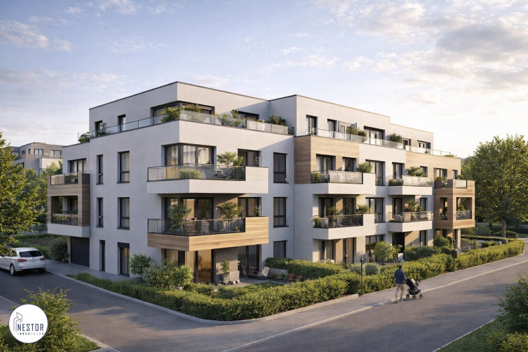 Wohnung - 1220, Wien,Donaustadt - Provisionsfrei: Moderne 2-Zimmer-Wohnung mit Terrasse & Eigengarten in urbaner Lage