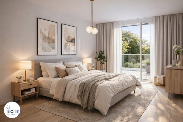 Wohnung - 1220, Wien,Donaustadt - Provisionsfrei: Kompakte 1-Zimmer-Wohnung mit Terrasse/Balkon in urbaner Lage