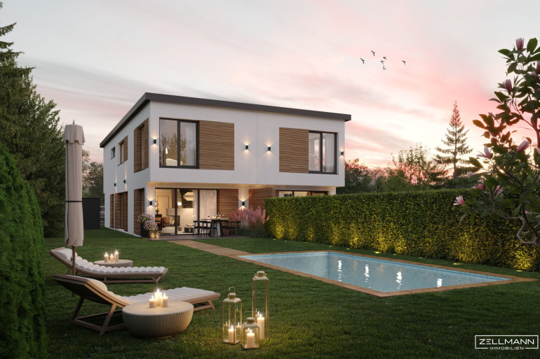 Haus - 1230, Wien - Ein neues Verständnis von Eigentum – exklusive Doppelhaushälfte im Baurechtsmodell | ZELLMANN IMMOBILIEN