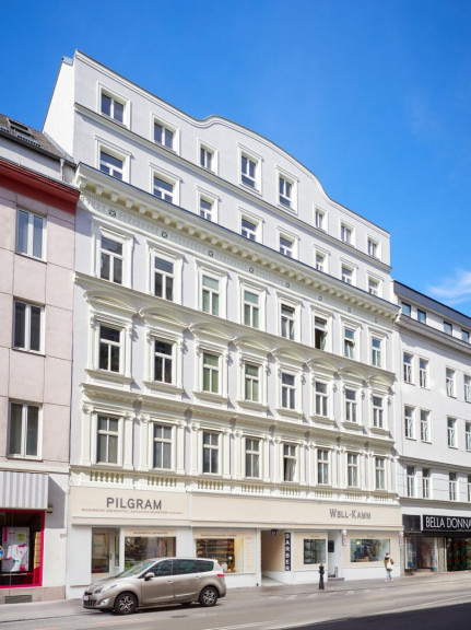 Wohnung - 1050, Wien,Margareten - Apartment im Dachgeschoss – Altbauflair trifft modernes Design | U4 Pilgramgasse - freier Mietzins
