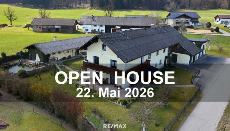 Haus - 5143, Feldkirchen bei Mattighofen - Attraktives Mehrfamilienhaus mit großem Grundstück und Schwimmteich in Feldkirchen bei Mattighofen