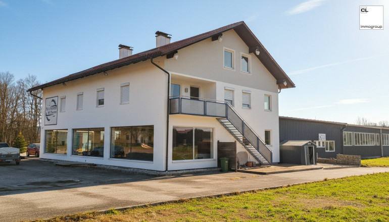 Büro / Praxis - 4871, Frankenburg am Hausruck - Günstige Miete bei Eigenleistung!! Büro, Gewerbeflächen, Gemeinschaftspraxis - vielseitig nutzbare Immobilie!