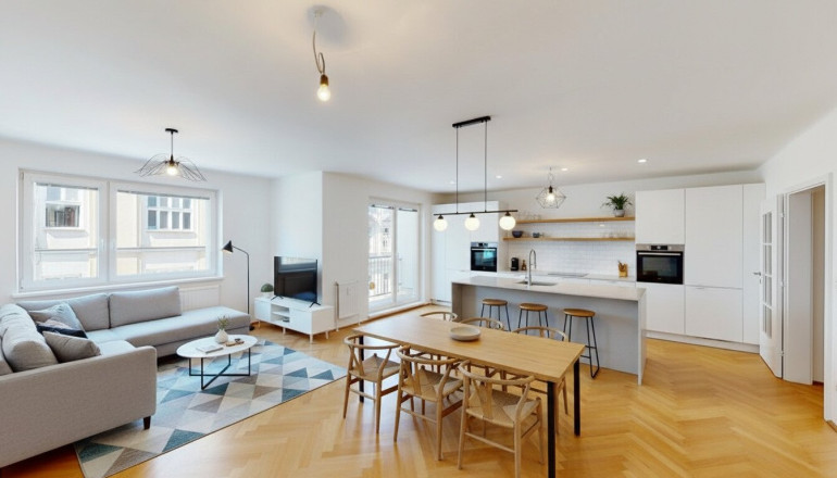 Wohnung - 1040, Wien - Modern sanierte Wohnung | 2 Bäder/WCs | Wohnküche | Top-Lage & Infrastruktur