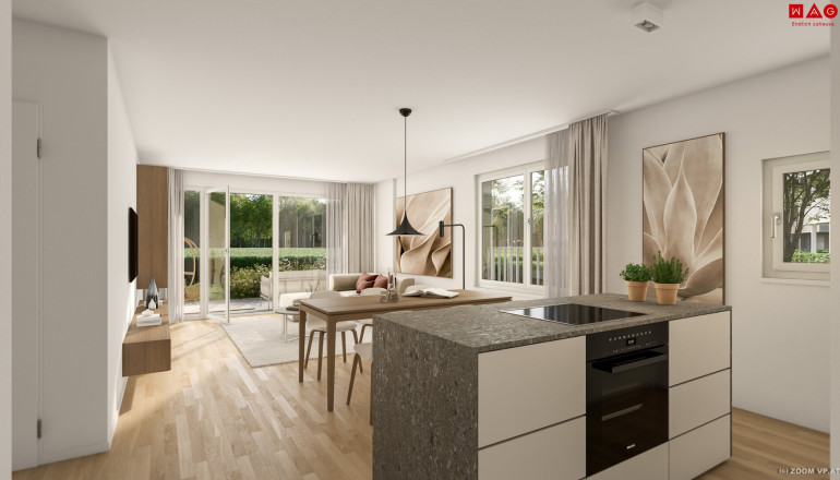 Wohnung - 4623, Gunskirchen - Naturnahes Wohnen in Gunskirchen - geförderte Mietwohnungen in moderner Hybridbauweise